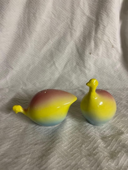Fritz and Floyd Pastel Salt and Pepper Shakers