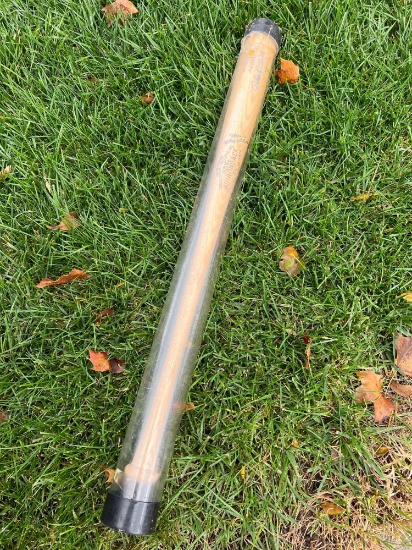 Vintage Signed Delino Deshields baseball bat