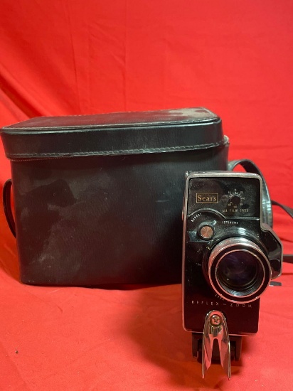 Vintage Sears Camera and Original Case