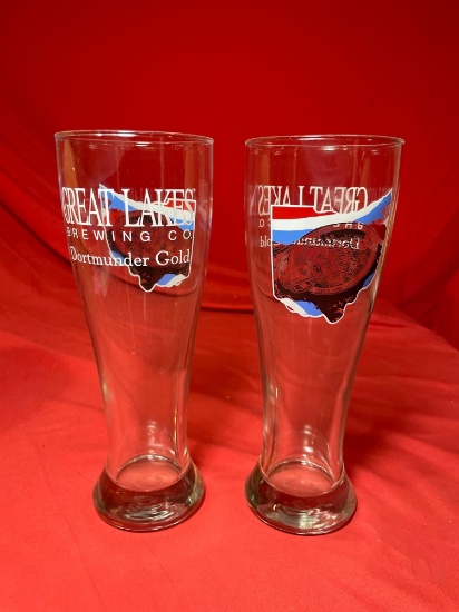 Great Lakes Beer Glasses (2)