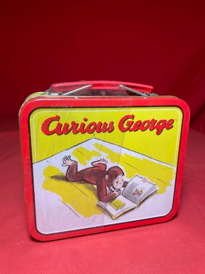 Curious George Lunchbox Sealed New