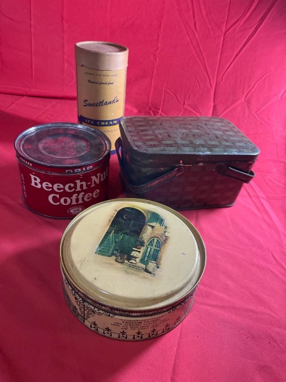Vintage Tins, Cans and Containers