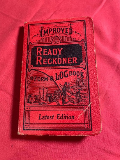 Antique Ready Reckoner Log Book