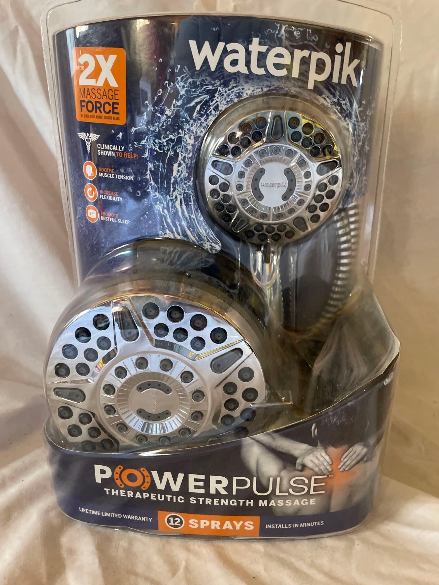 New Waterpik Power Plus Shower Head Proxibid
