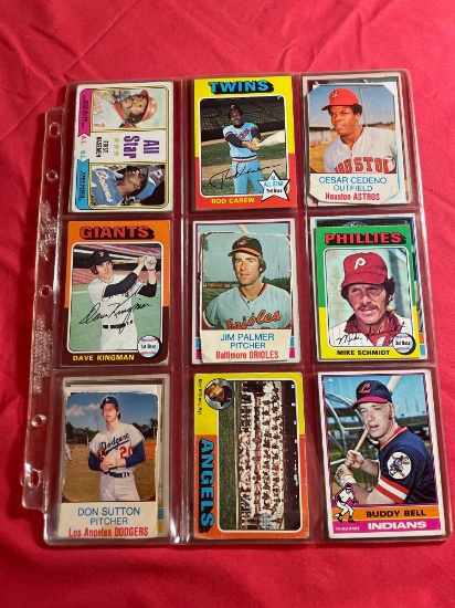1970s Baseball Cards Rogers Hornsby, Rod Carew, Reggie Jackson and More