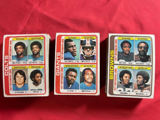 Assorted Topps 1978 Football Cards