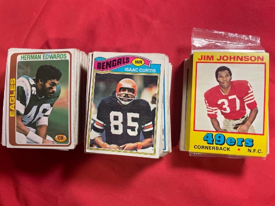 Assorted Ohio State and 1970s Football Cards