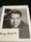 Burgess Meredith Autograph With Head Shot