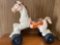Vintage Childrens Blow Mold Horse Toy