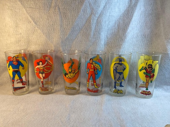 1976 Pepsi Super Series Glass Set