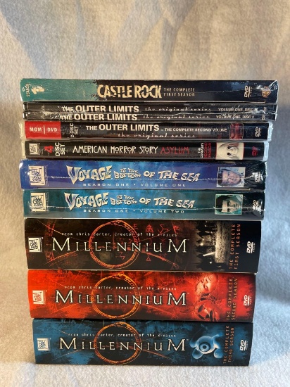 Assorted Horror and Science Fiction DVD TV Shows