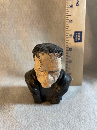 Vtg Frankenstein Mini Bust