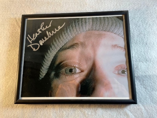 The Blair Witch Project Movie Still Signed By Heather Donahue