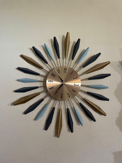 MCM Style Wall Clock