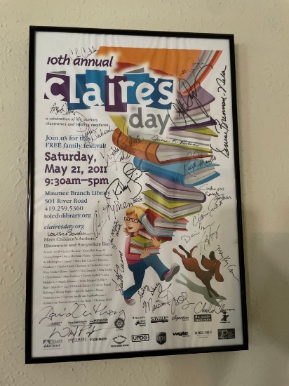 Signed Library Poster