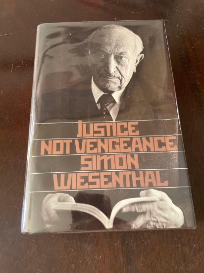 Justice Not Vengeance Signed First Edition