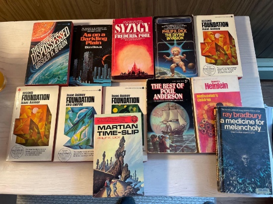 Vintage Science Fiction Books (12)
