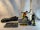 Assorted Batman and Robin Collectibles