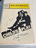 Pat Hingle & Fritz Weaver Signed Playbill