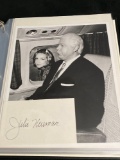 Julie Newmar Autograph With Twilight Zone Photo