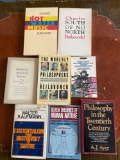 Charles Bukowski Books and Assorted Philosophy Books (8)