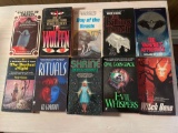 Assorted Vintage Horror Books (10)
