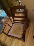 Vintage Wooden Lounger Chair