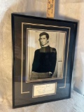 Anthony Perkins of Psycho Photo with Signature