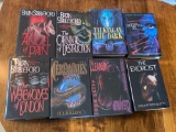 Twelve Assorted Hard Cover Horror Books