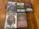 Five First Edition Hardcover Horror Novels