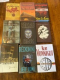 Nine Assorted Signed Science Fiction Novels