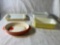 Four Assorted Baking/Casserole Dishes