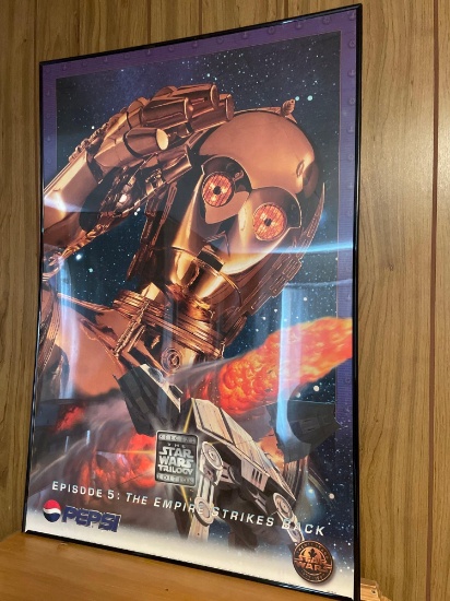 Star Wars The Empire Strikes Back Pepsi Promo Poster