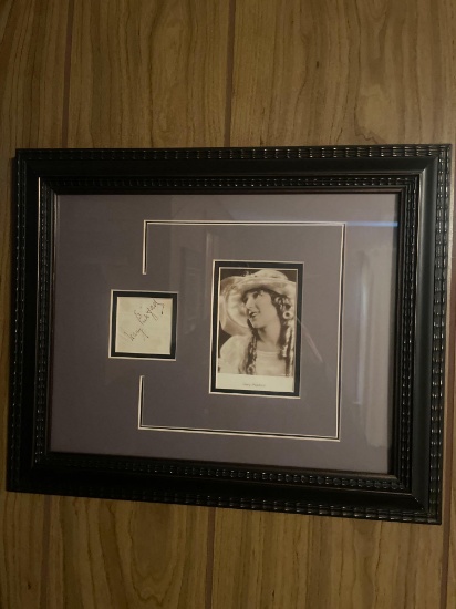 Mary Pickford Photo and Autograph