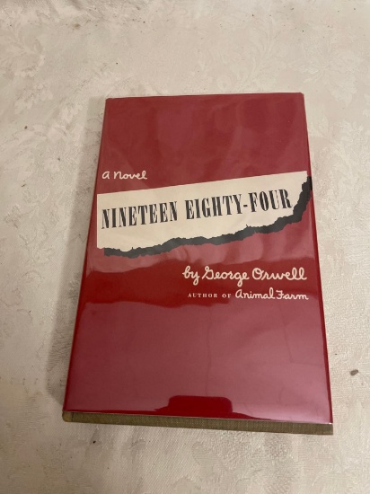 1984 By George Orwell HC 1st American Edition