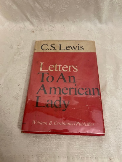 C.S. Lewis Book With Dated Personal Letter and Signature