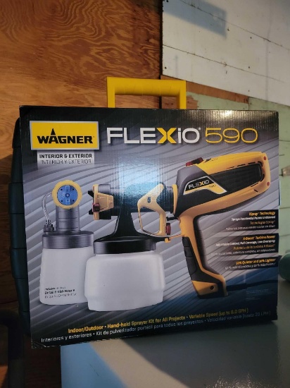 Wagner Flexio 590 Paint Sprayer New in Package