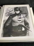 Adam West Autographed Batman Photo