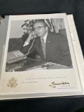 Senator Jesse Helms Autograph With Assorted Autograph Cards
