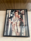 Signed Carrie Fisher Star Wars Movie Still