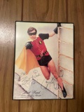 Burt Ward Signed 2x Robin Photo