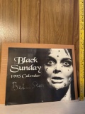 Signed Black Sunday Calendar