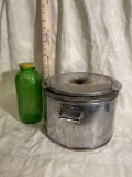 Vtg Waterless Cooker and Jar