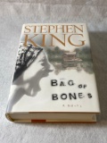 First Edition Signed Bag Of Bones Novel By Stephen King