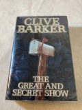 Signed The Great And Secret Show First Edition By Clive Barker