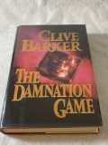 Signed First Edition The Damnation Game By Clive Barker