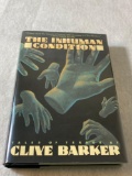 Signed Hardcover The Inhuman Condition By Clive Barker
