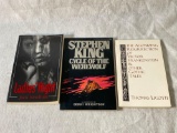 Three Paperback Horror Novels