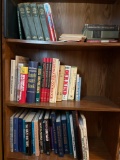 Assorted Books On Shelf