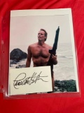 Planet of The Apes Still and Charlton Heston Autograph